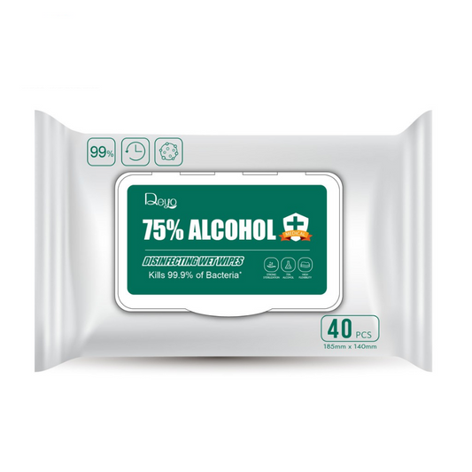 75% Alcohol Disinfecting Wipes