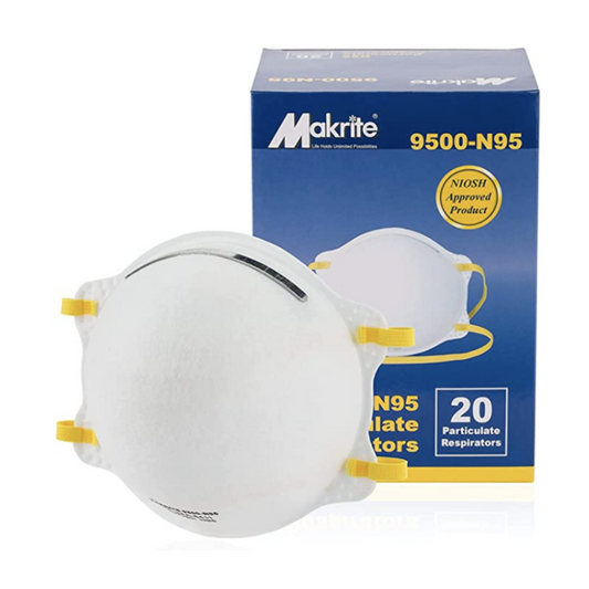 Makrite SMALL 9500-N95 Respirator Mask (Box of 20)